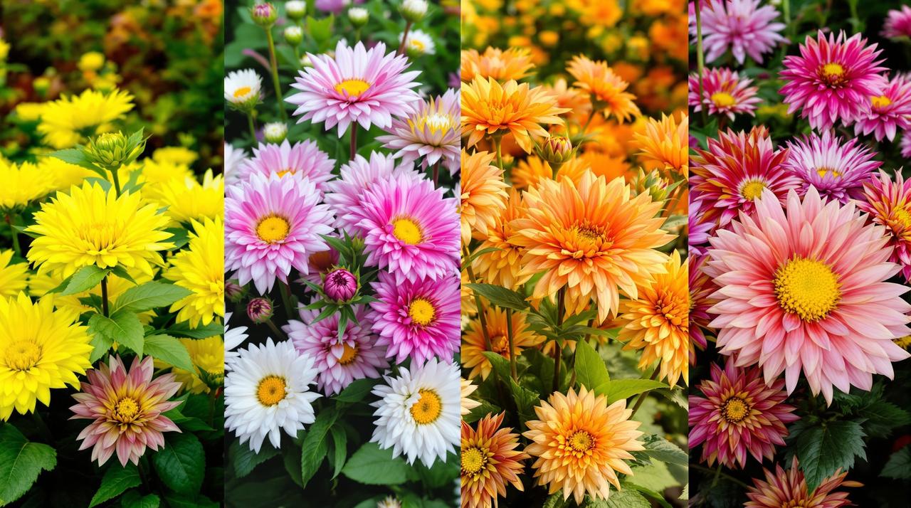 欧美视频 - 菊花园四季：延时摄影记录花开花落